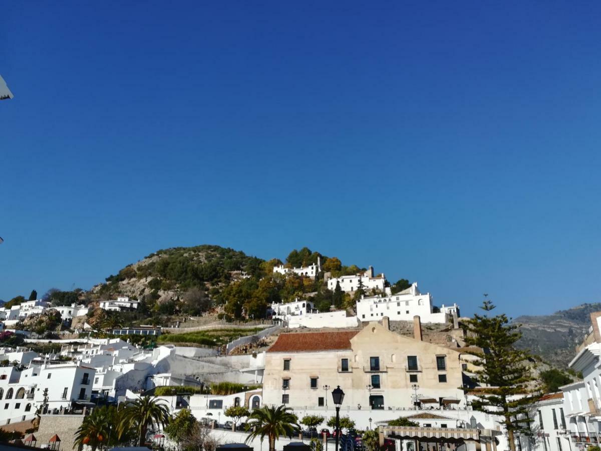 Villa Casa Ana, Fantásticas vistas al pueblo, el mar y la montaña Frigiliana Esterno foto