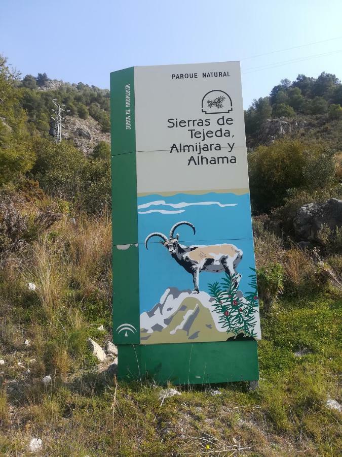 Villa Casa Ana, Fantásticas vistas al pueblo, el mar y la montaña Frigiliana Esterno foto